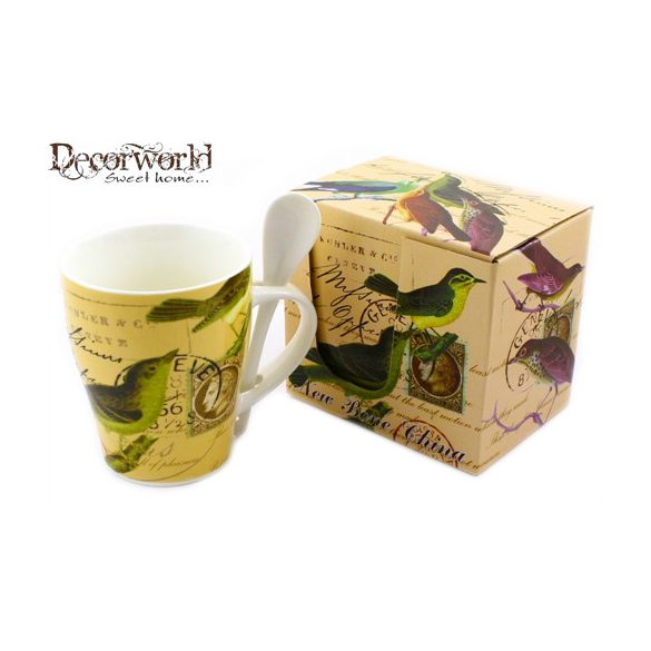 NBC. Kerámia Bögre+kanál - Madaras