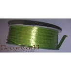 Szatén szalag mohazöld 3mmx25m