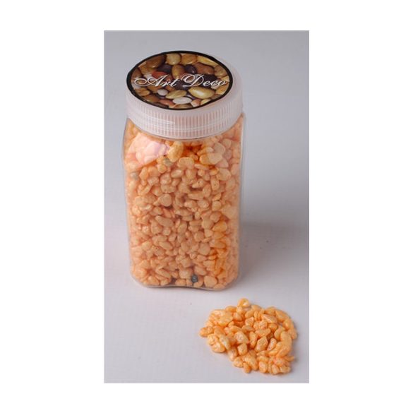 Dekorkavics 4-6mm 400g - Világosnarancs