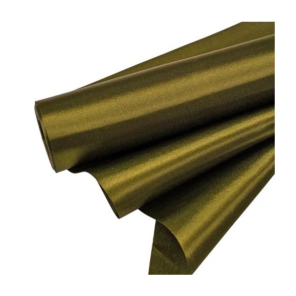 Szatén tekercs 23cm/10m - Antik moha