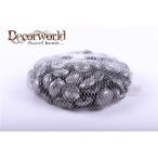 Dekor üvegkavics grafit 19mm 500gr. hálós