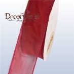 DRÓTOS ORGANZA 2CMx10M BORDÓ