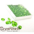 Dekor műagyag gyémánt 60db 12mm - Zöld