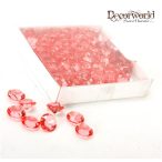 Dekor műagyag gyémánt 60db 12mm - Pink