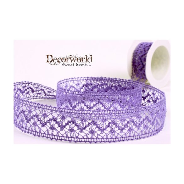Szalag Horgolt babalila 35mm x 10m