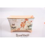 Bádog kaspó tégla "Rosepille"