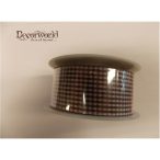 Szalag szövet kockás/barna 38mmx20m