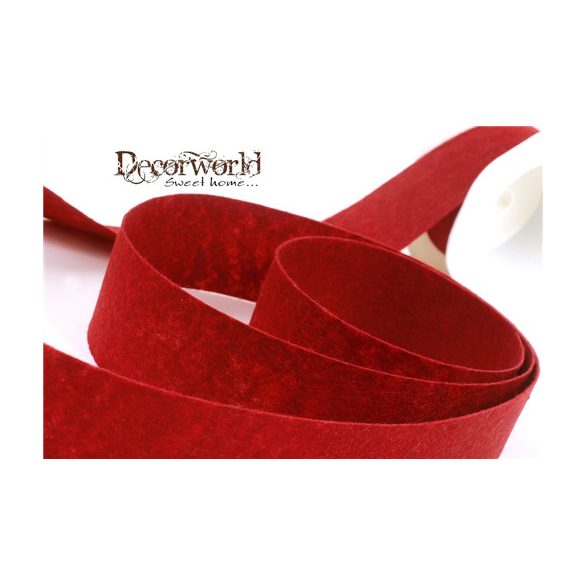 Szalag Filc Bordó 38mm x 10m