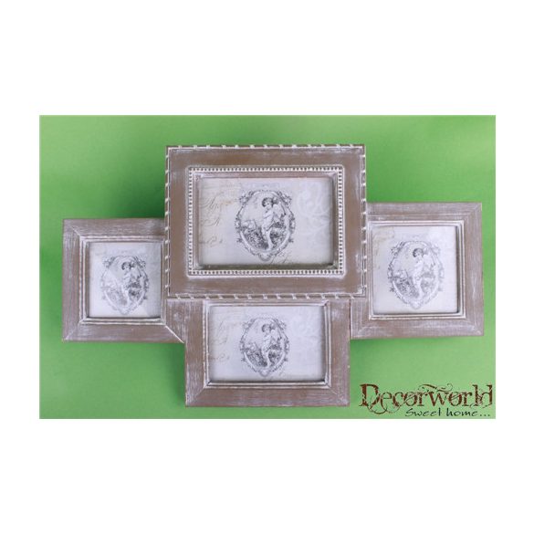 Fa képx4 gyerek/barna keret 44cm