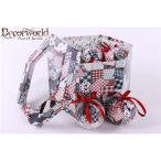 Karácsonyi dísz gömb  S/14 kockáshóember/DD