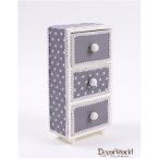 P.ékszertartó szekrény szürkecsillag