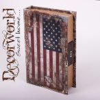 Doboz+zár "USA zászló" 26x16,5x5cm