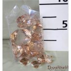 Dekor gyémánt műanyag 100gr - Pezsgő