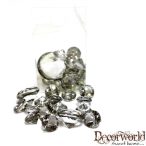 Dekor gyémánt műanyag 100gr - Antracit