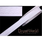 Sz. csipkesor fehér 15mm x 10m