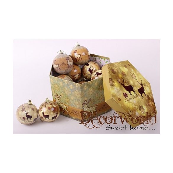 Gömb S/14 Szarvas csill.