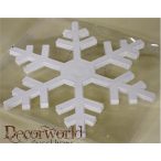 KD. hópihe glitteres fehér S/3 30cm