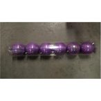 Gömb műanyag 80mm világoslila S/6