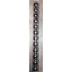 KD. gömb S/12 60mm ezüst műanyag