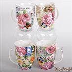 Kerámia bögre rózsás 4S 3,25Dl