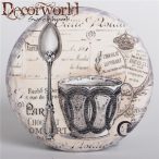 K. Pohár Alátét Kör Evőeszköz + PO 11cm