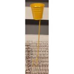 Kaspó betűző sárga H30cm, D4.3cm