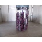 Glitteres dekor kavics 500g lila 12-25mm