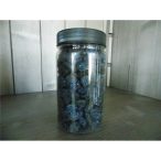 Glitteres dekor kavics 500g kék 12-25mm