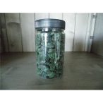 Glitteres dekor kavics 500g zöld 12-25mm