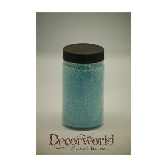 Dekorhomok 400gr. világos türkiz