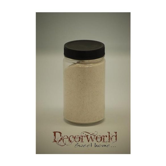 Dekorhomok 400g fehér