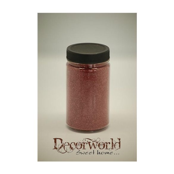 Dekorhomok 400gr. Bordó