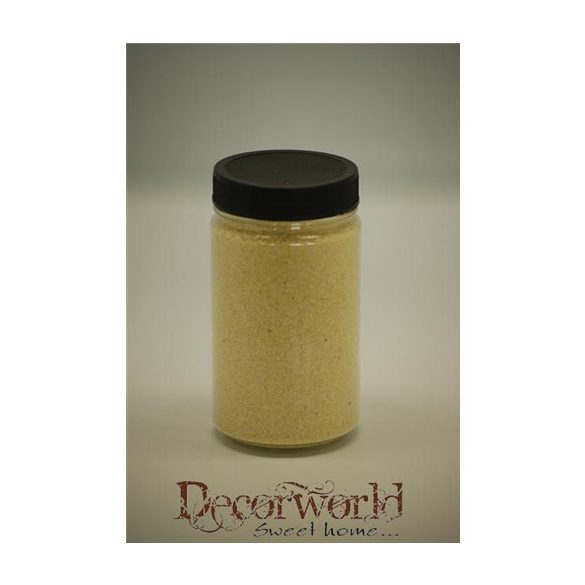 Dekorhomok 400g Sárga