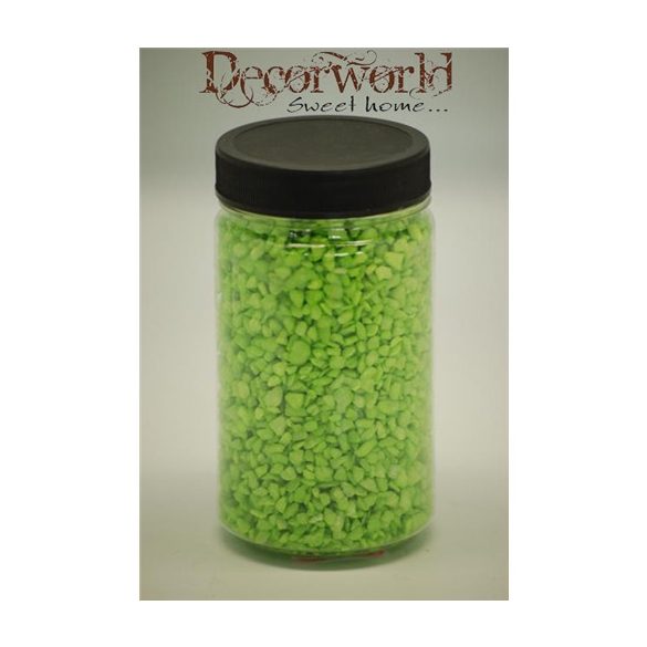 Dekorkavics 500gr. 2-4mm alma zöld