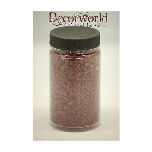 Dekorkavics 500gr. 2-4mm - Bordó