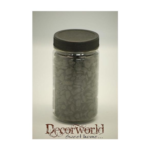 Dekorkavics 500gr. 5-8mm  fekete