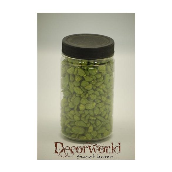 Dekorkavics 500gr. 5-8mm fűzöld