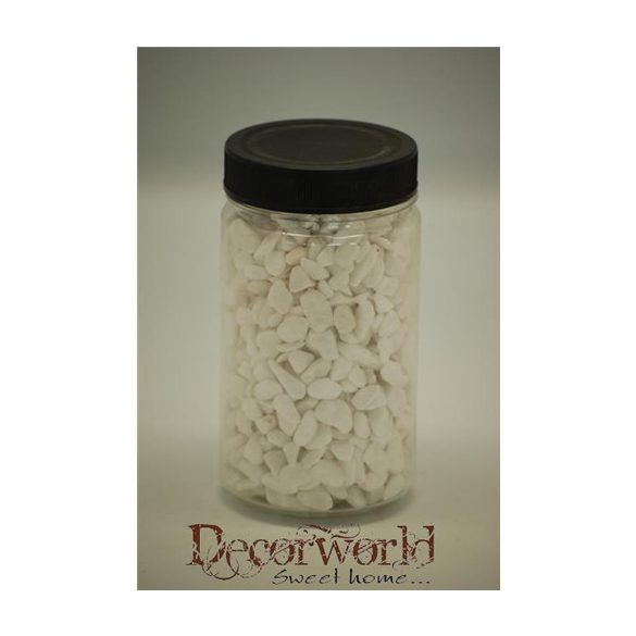 Dekorkavics 500gr. 5-8mm fehér