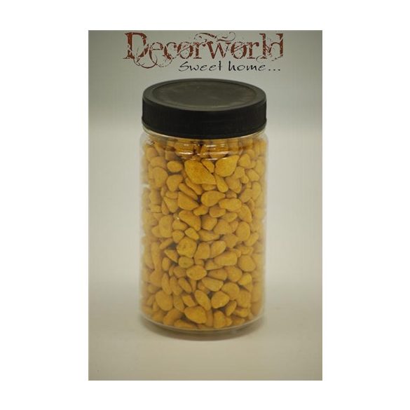 Dekorkavics 500gr. 5-8mm - Sárga