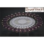 Dekor tű 7,5cm lila-ezüst S/30 Akció