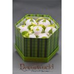 GÖMB DÍSZDOBOZBAN 7,5CM S/14DB