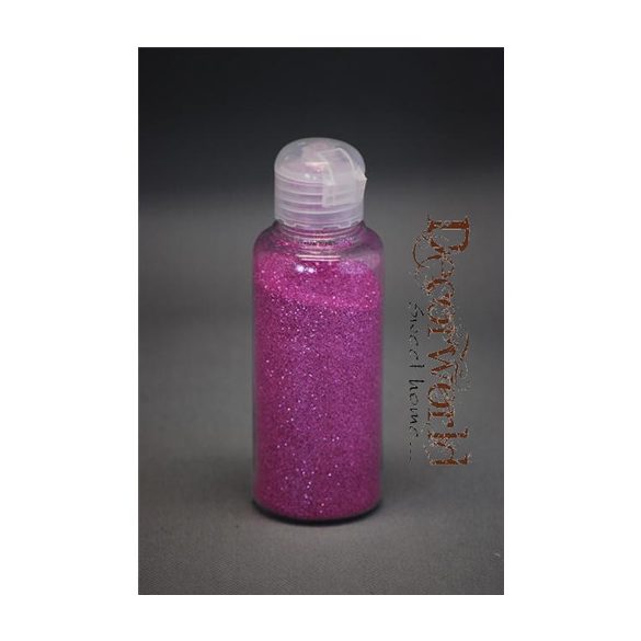 Csillámpor 65g világos lila