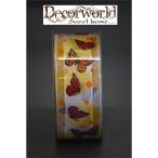   Szalag pillangós textil 3,8cm x10m sárga-narancs -piros -pink