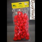 Fürjtojás polifoam 3x4 cm - Piros S/60