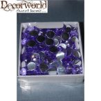 Kristály kő acryl 10mm világos lila S/100