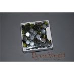 Kristály kő acryl 10mm olíva zöld S/100