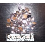 Kristály kő acryl 10mm szürke  S/100