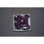 Kristály kő acryl 25mm ibolya lila S/10