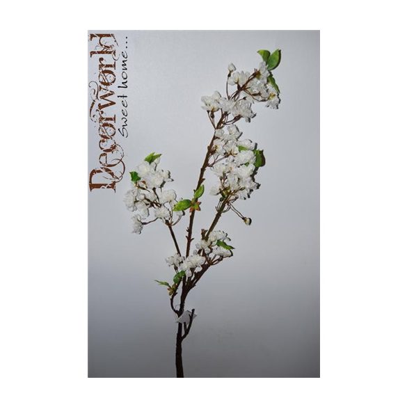 Cseresznye ág 120cm - Fehér