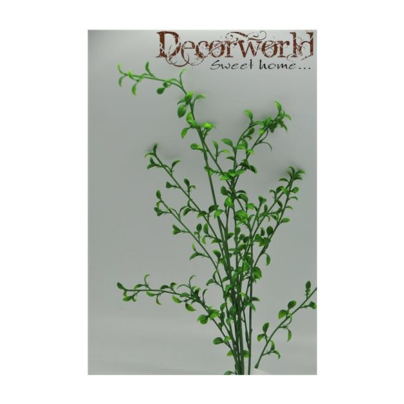 Gyöngylevél szál műanyag 68 cm- Zöld